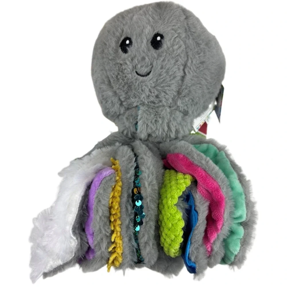 Meavia Quiggly the Sensory‎ Octopus Plush Toy Weighted 1lb Marble Fidget